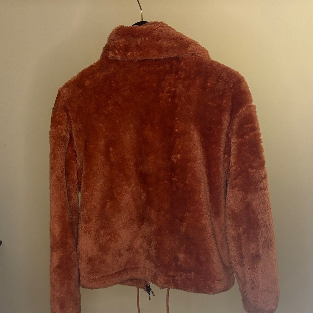 JoyLab Women's Teddy Jacket - Rust - Picture 2 of 2
